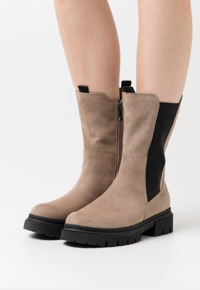 Bottes à Plateforme Caramel/gris Gabor | Exclusif
